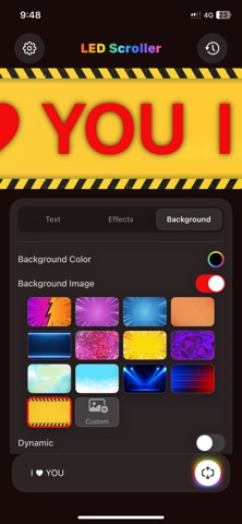 LED Banner App. iPhone screenshot