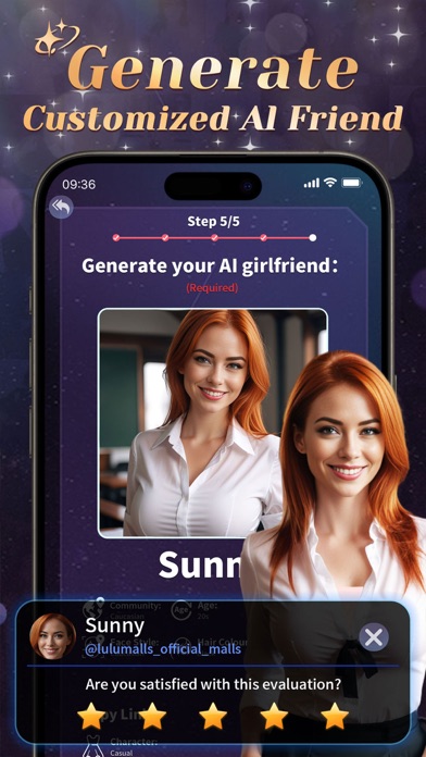 AI Girlfriend-EveChat Screenshot