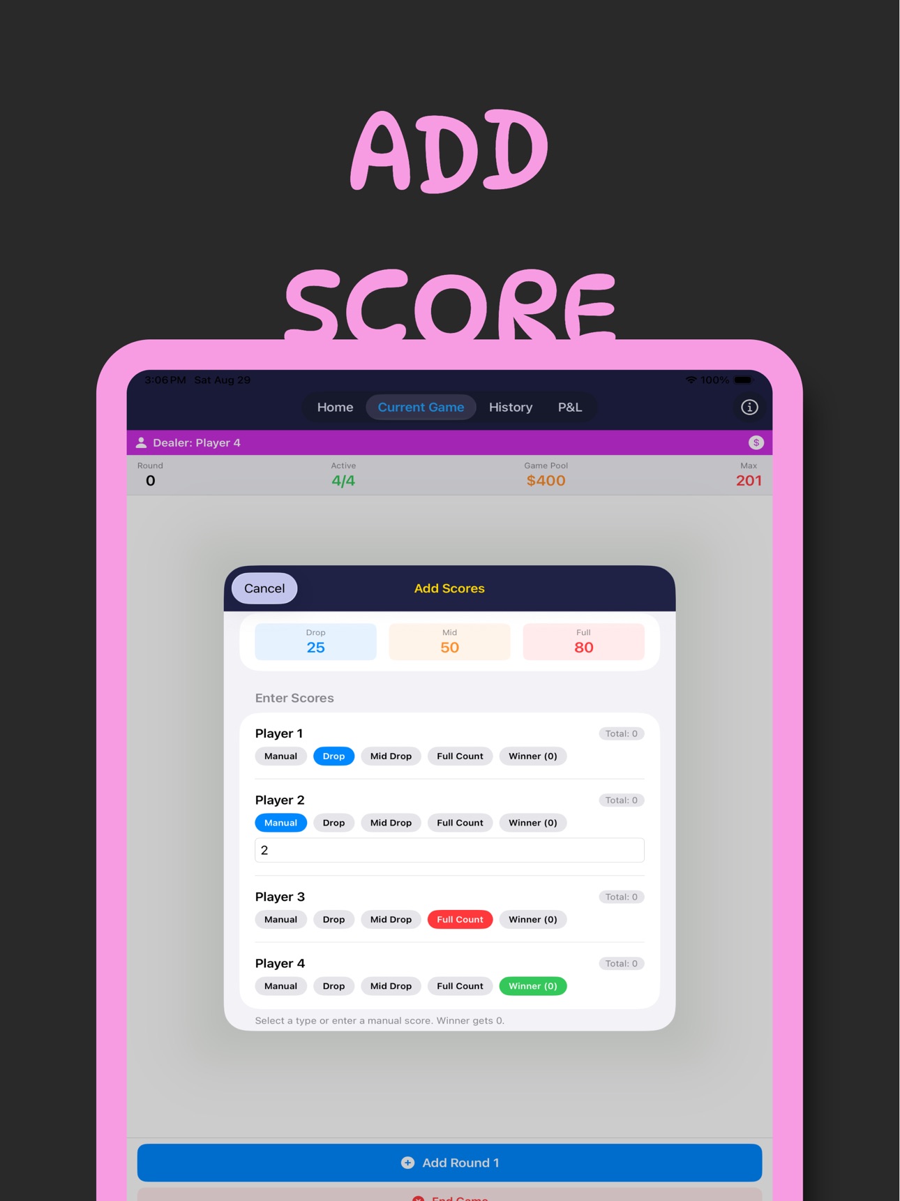 Screenshot 3 of Score your Rummy