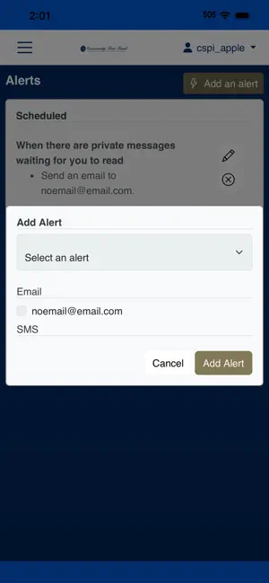 Community First Bank Mobile screenshot 4
