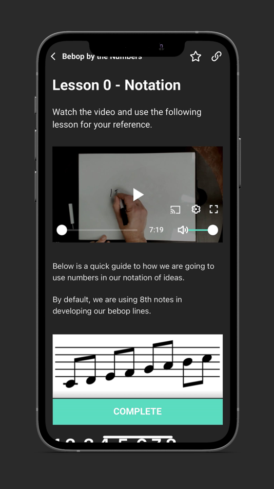 #4. Bebop by the Numbers (iOS) Podle: Daniel Kolke