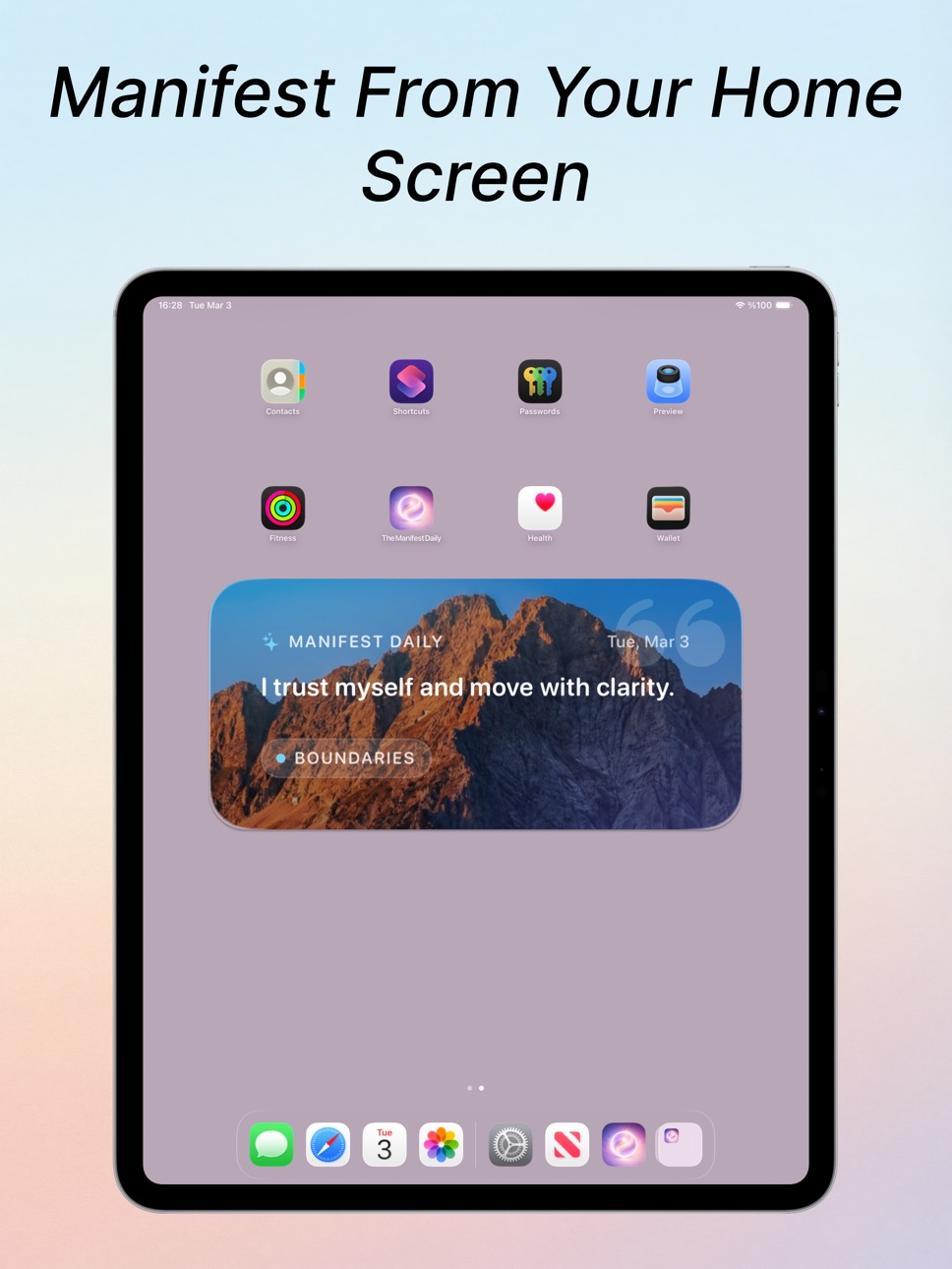 iPad screenshot