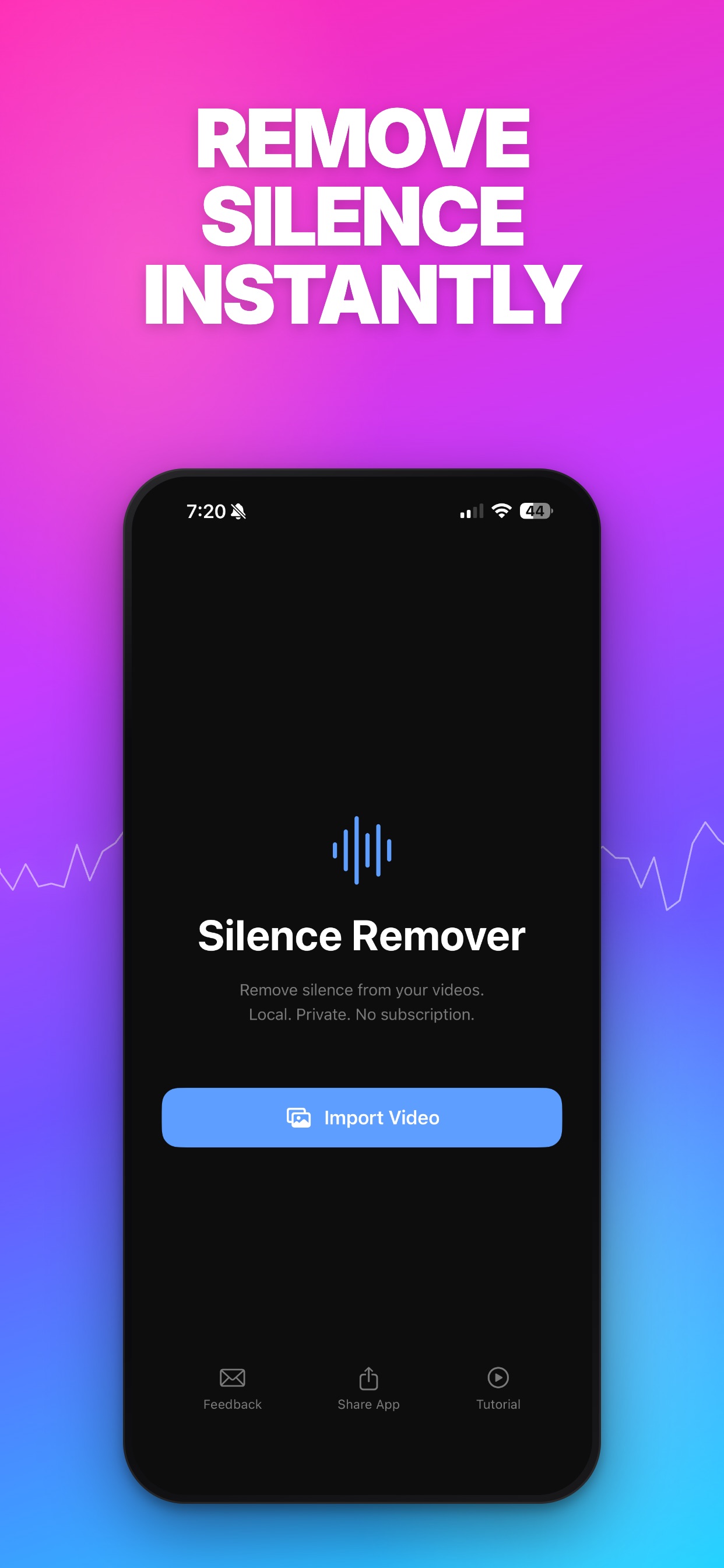 Silence Remover screenshot 1
