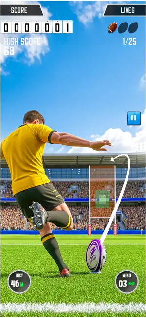 Touchdown 2025: Rugby Games 3D screenshot 1