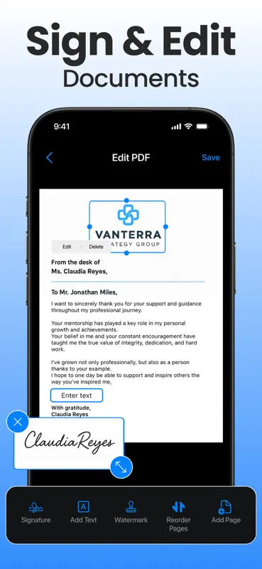 Scanner App - Scan PDF & Docs screenshot 2 of 10