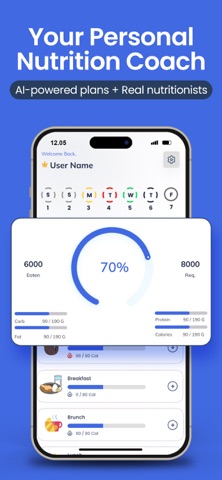 WingsDiet: AI Calorie Counter screenshot