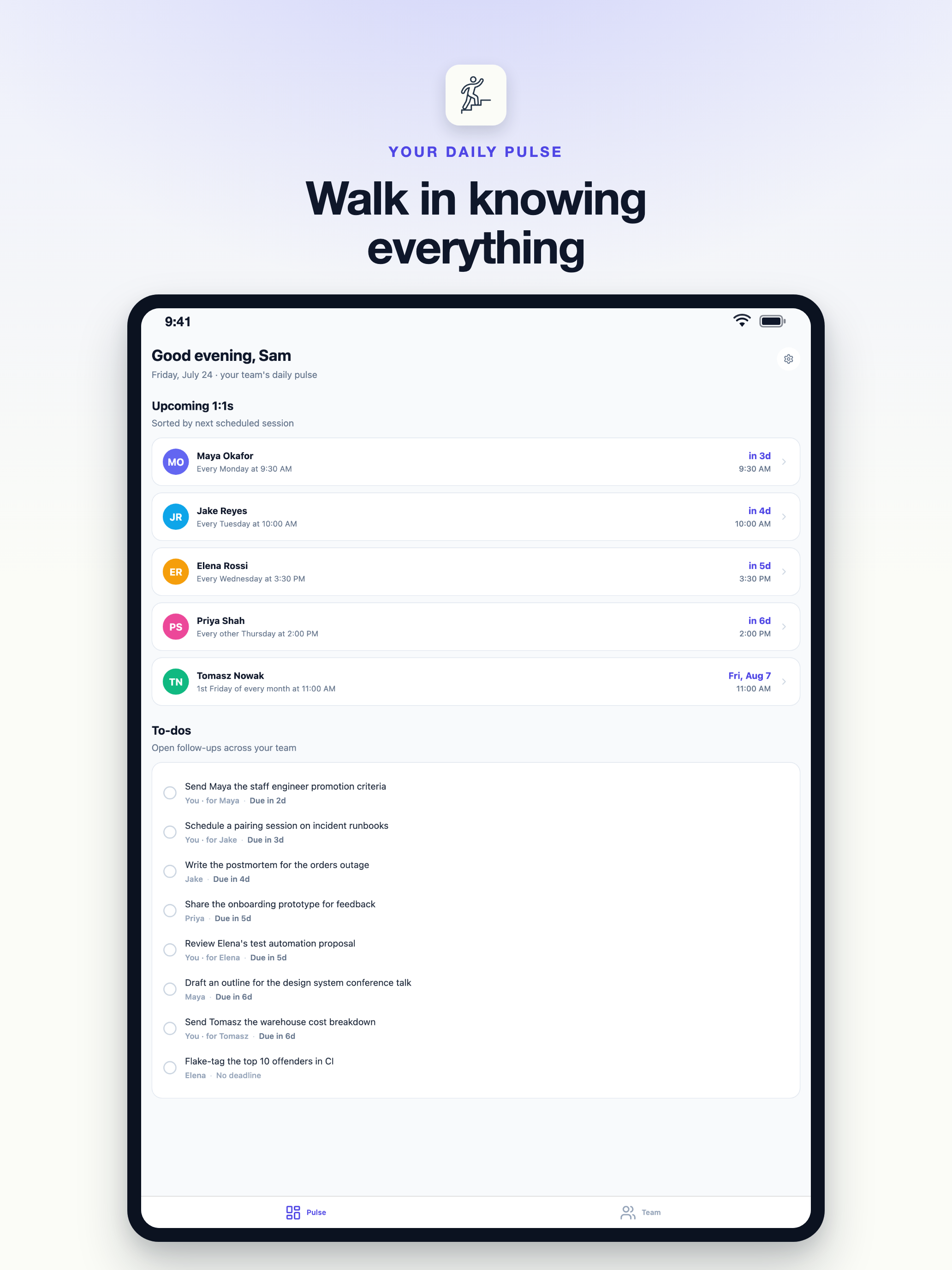 NorthStep: 1:1s for Managers screenshot 7