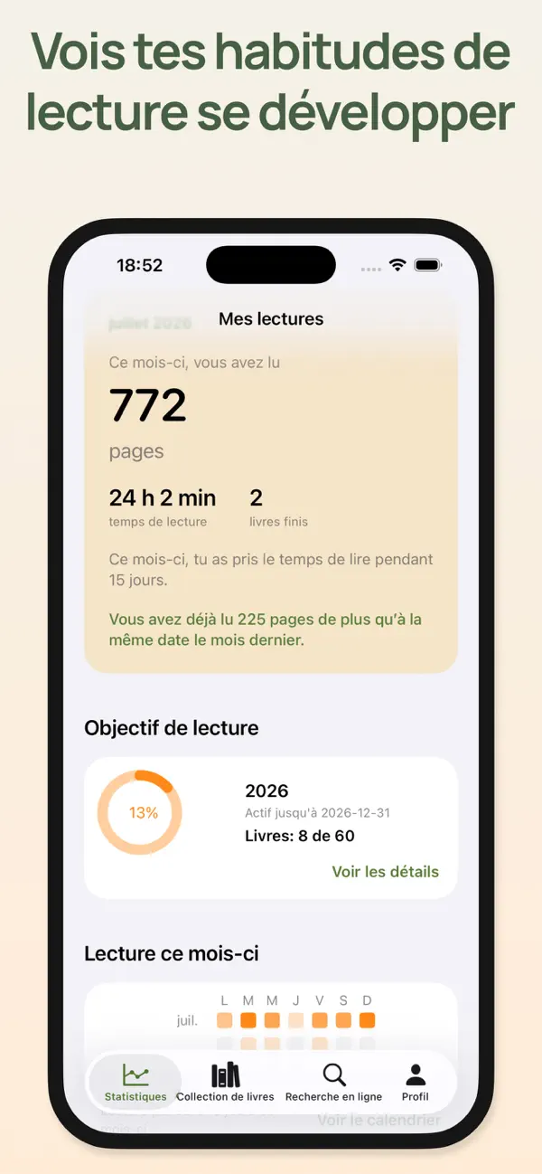 Screenshot #3 pour Tes livres - Suivi de lecture