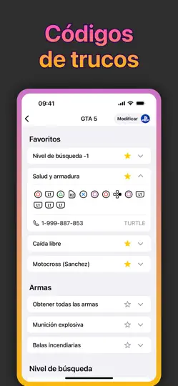 Captura de pantalla de Trucos Y Objetos Para GTA 6 en iPhone 2