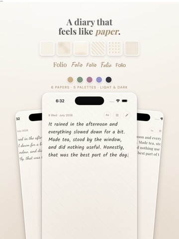 Zolio: Journal, Diary & Log iPad screenshot