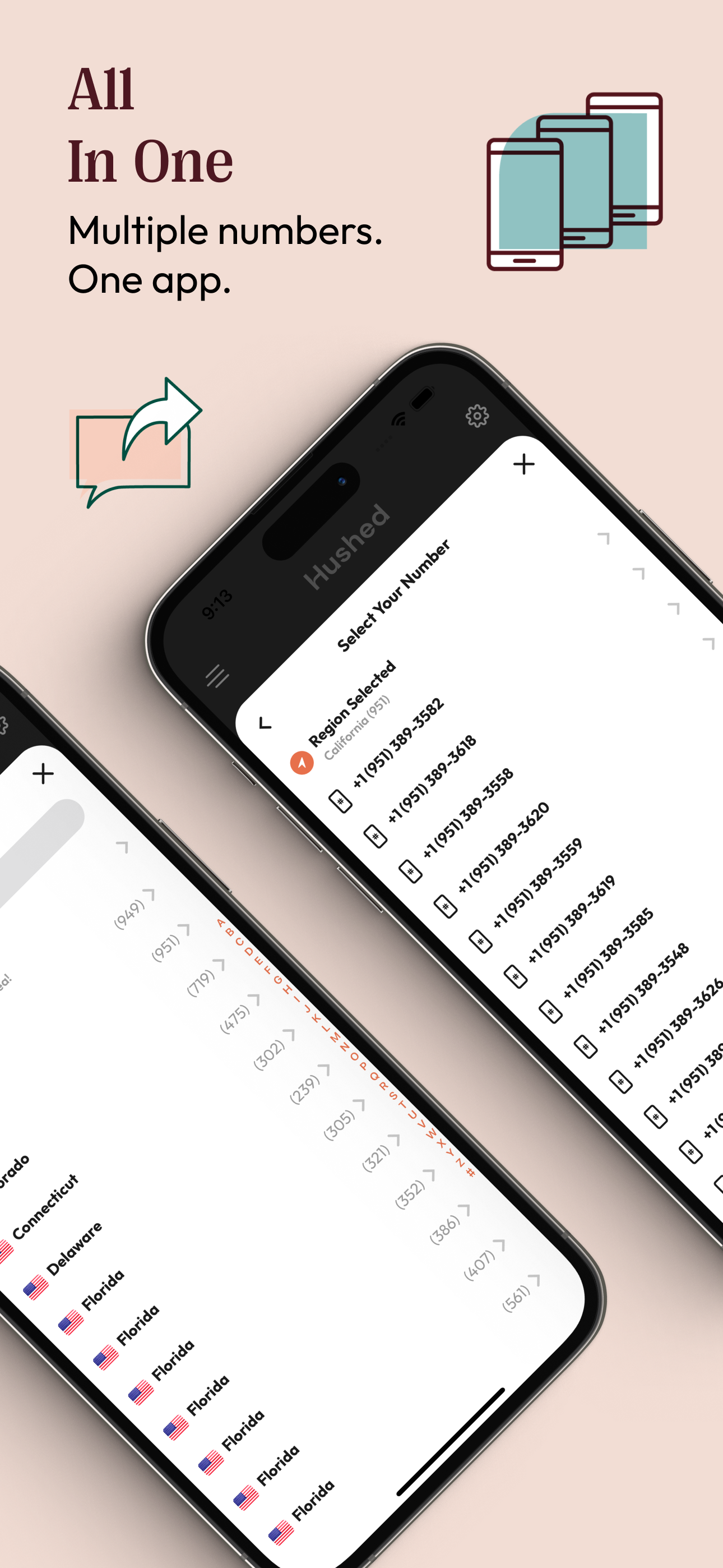 Hushed: UK Second Phone Number