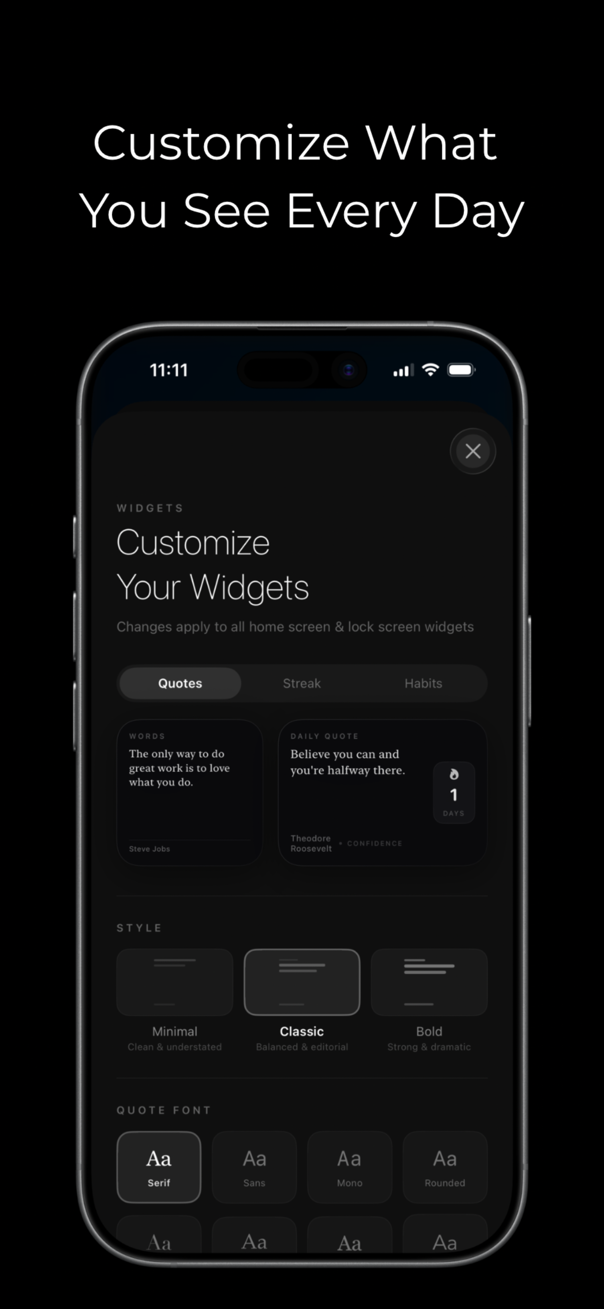 Motivational: Quotes & Habits screenshot 11