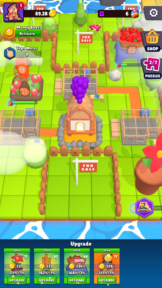#5. Ultimate Farm: Idle Simulator (iOS) 由: Mykyta Nikitenko