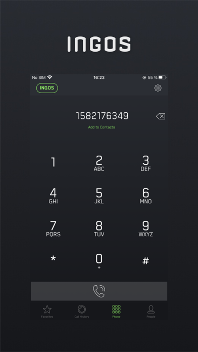 INGOS Phone Screenshot