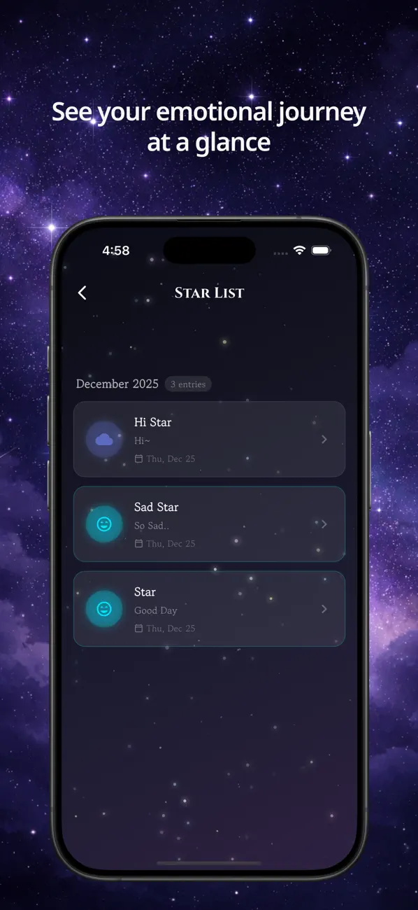 Screenshot #3 pour Star Diary -  Stella Notes