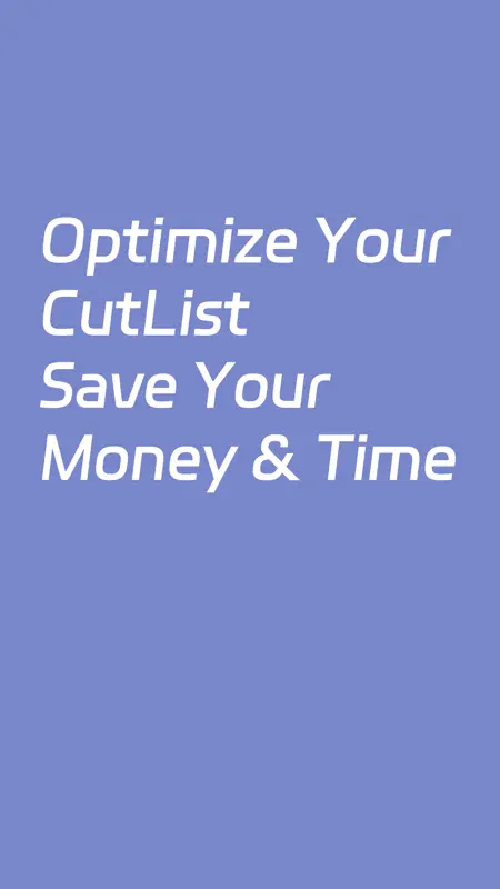 CutList Optimizer screenshot 1 of 4