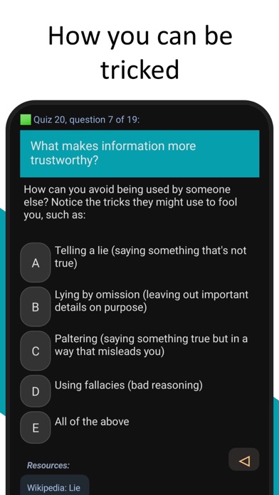 Advance: Life training Screenshot