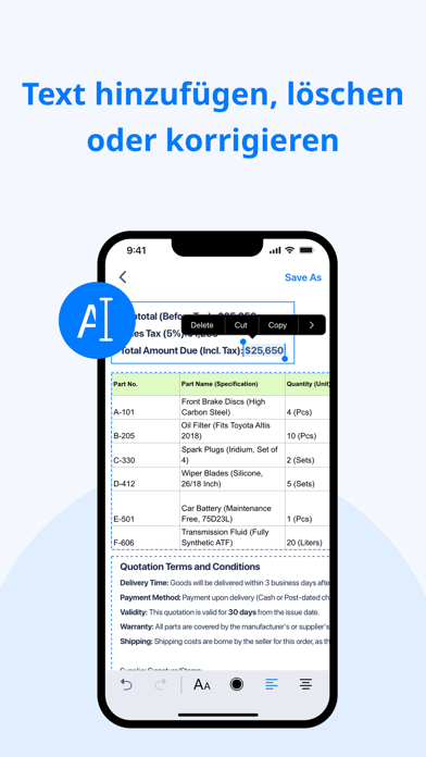 PDF Reader - Editor und Reader screenshot 3