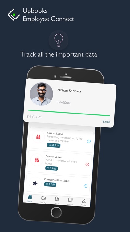 Upbooks - Employee Connect