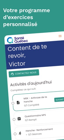 Santé Québec Montérégie-Centre screenshot