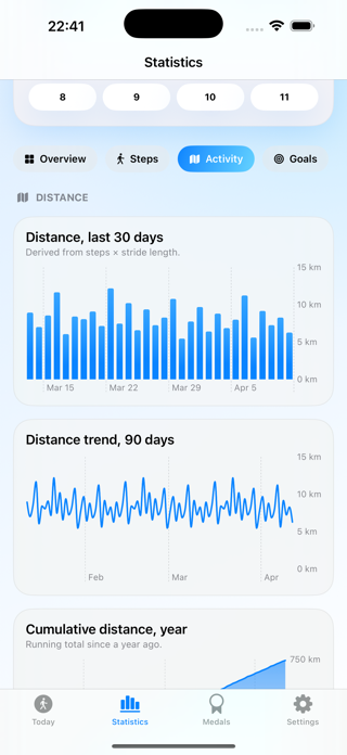 Steps – Activity Tracker Screenshot 7 of 8