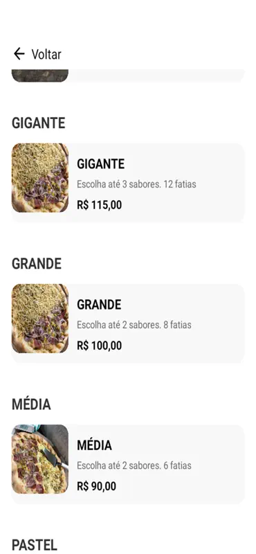 1 Click Delivery - Cliente screenshot 1 of 4