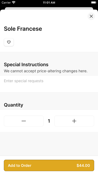 Zuccarelli's Italian iPhone screenshot 3 - Food & Drink app