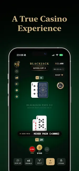 Blackjack Club – Realistic 21 screenshot 3