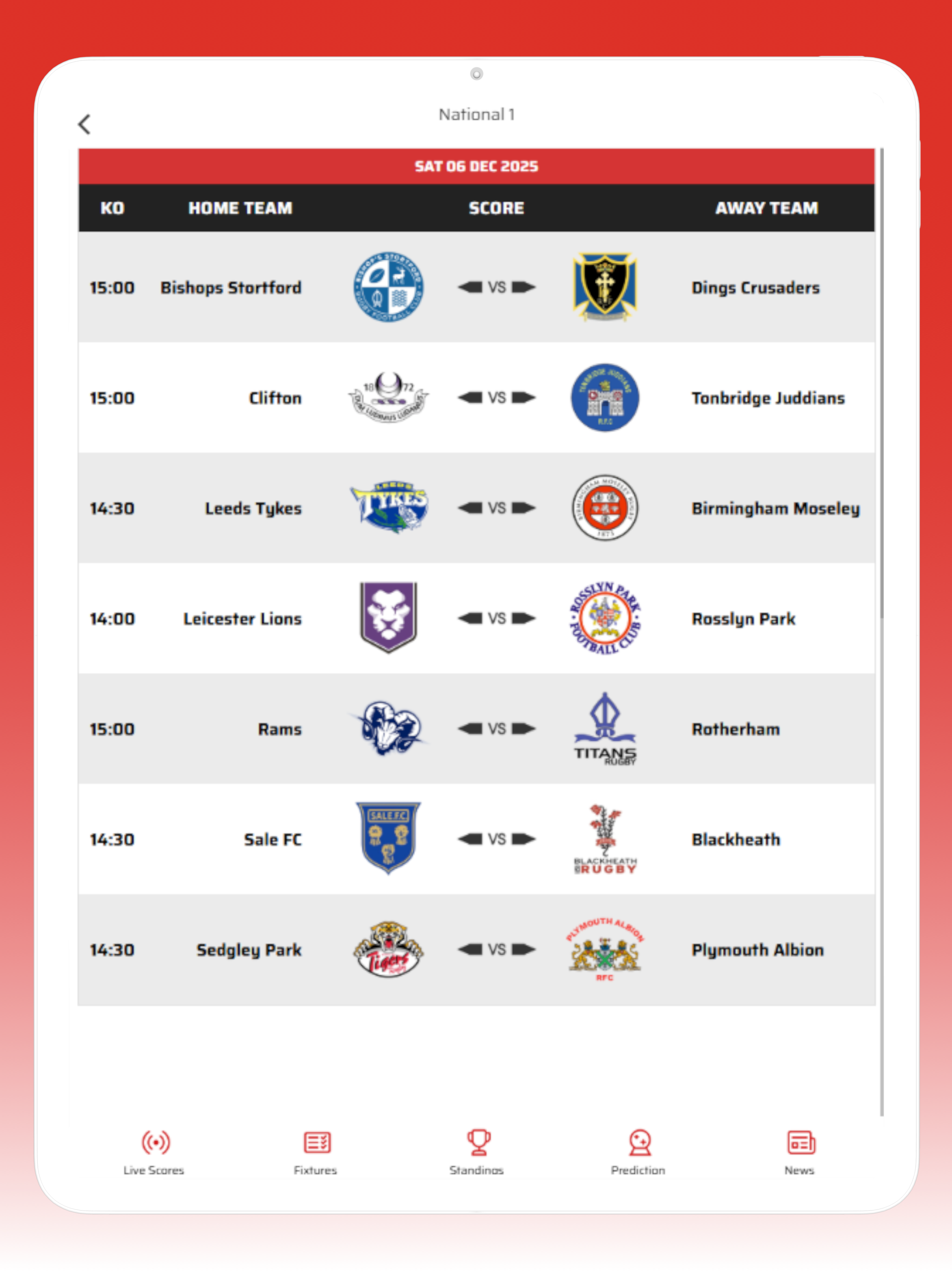 National League Rugby