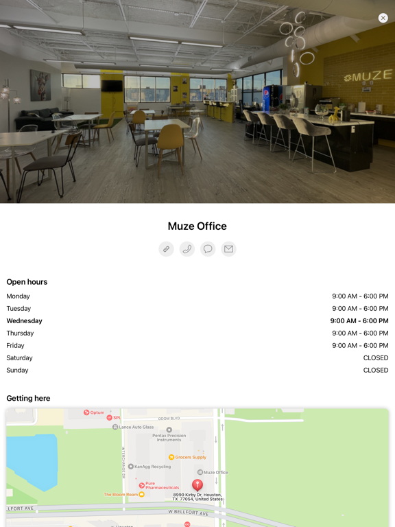 Muze Office iPad screenshot 6 - Productivity app