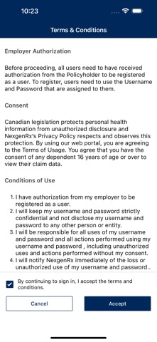 nexmobile screenshot