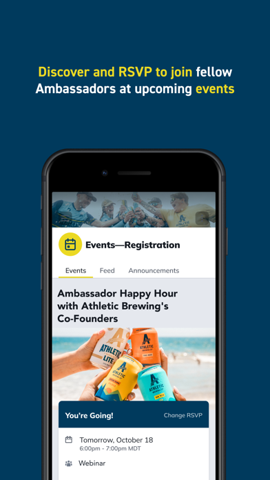 Athletic Brewing Ambassadors Screenshot 3 of 4