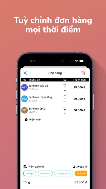 hPOS - Quản lý bán hàng screenshot-3