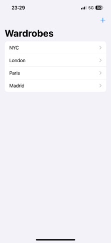 iWardrobes screenshot