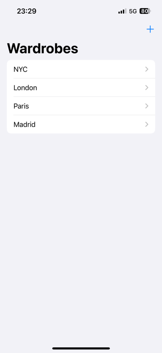 iWardrobes Screenshot 1 of 8
