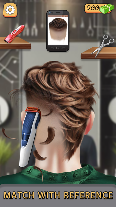 Barber Shop Games Hair Tattoo Screenshot