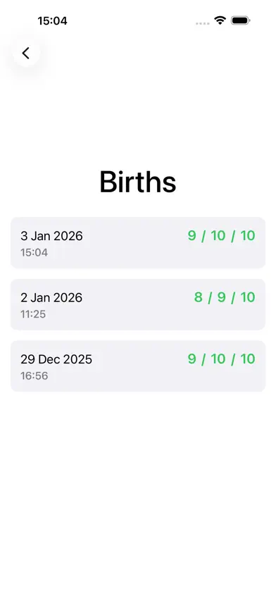 APGAR Timer screenshot 4
