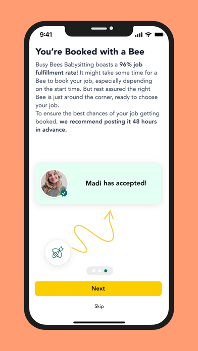 Busy Bees Babysitting Screenshot