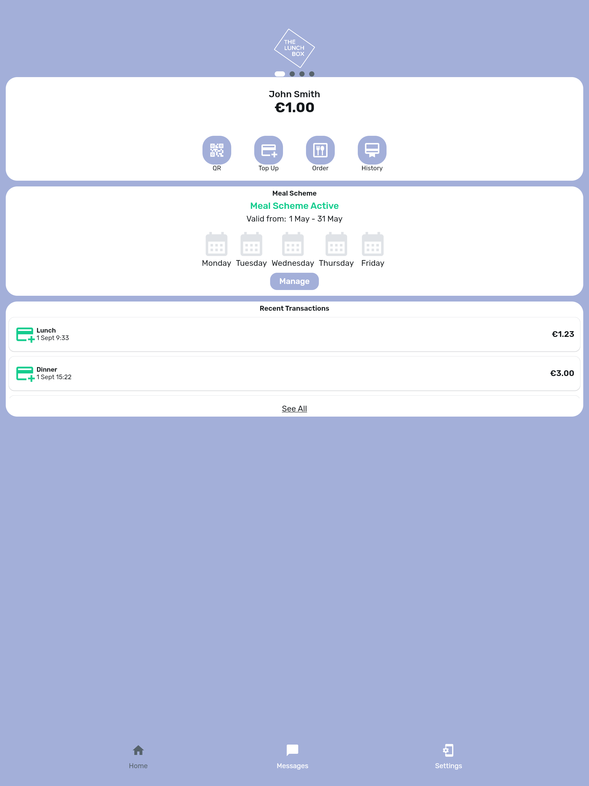 The Lunchbox Meal Scheme screenshot 6