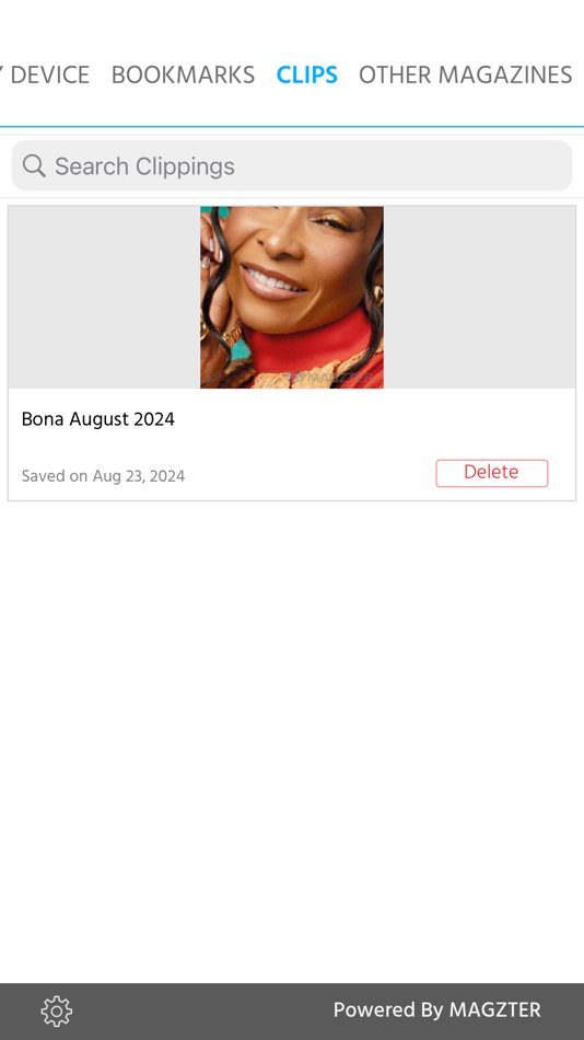 #5. Bona (iOS) 由: Magzter Inc.