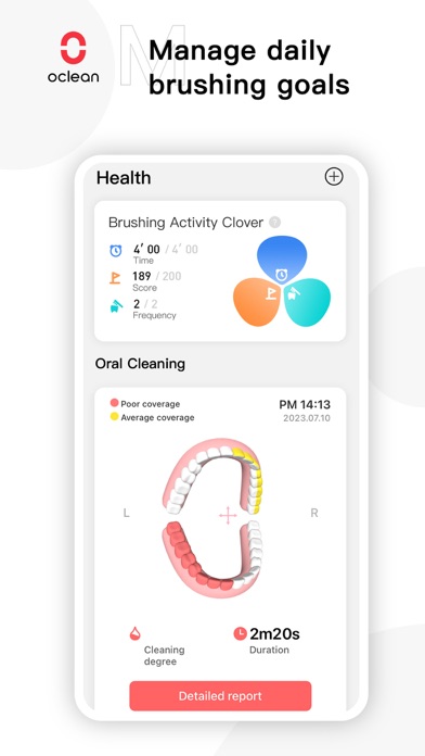 Oclean Care+ Screenshot