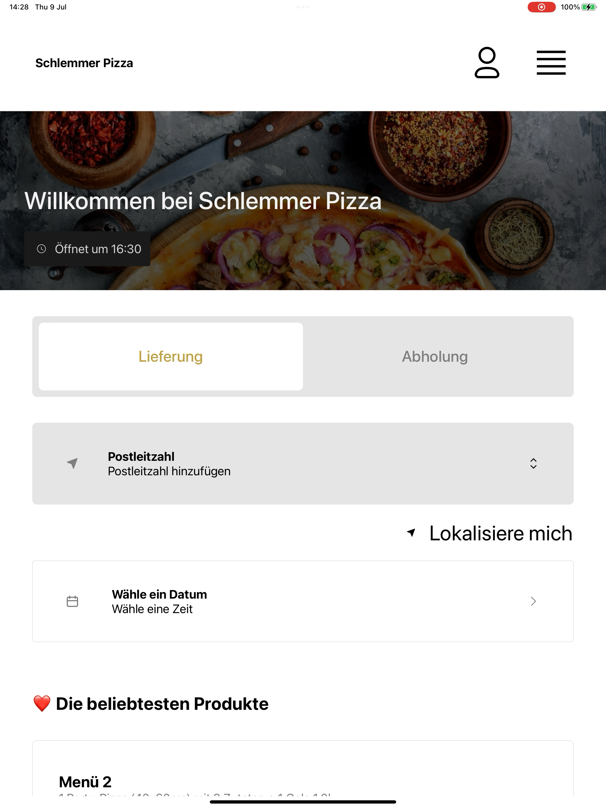 Schlemmer Pizza Schorndorf screenshot 13