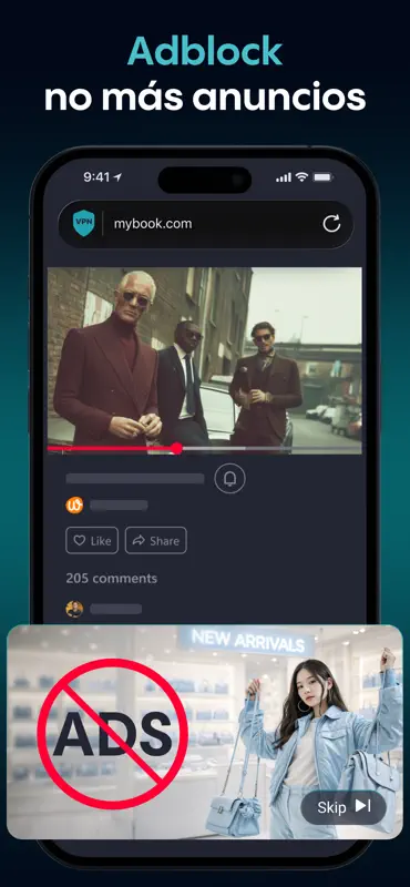 Aloha Browser – VPN seguro screenshot 3 of 6