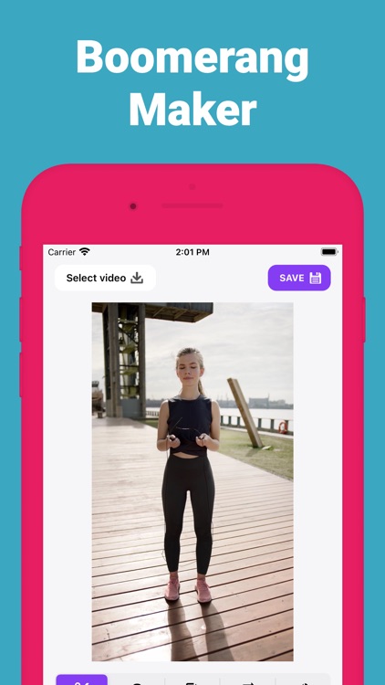 Boomerang Video Loop Maker screenshot-0