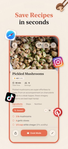 Cremini: Recipes & Cookbook Screenshot 1 of 8