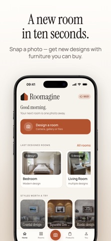 Roomagine: AI Interior Design Screenshot 1 of 5
