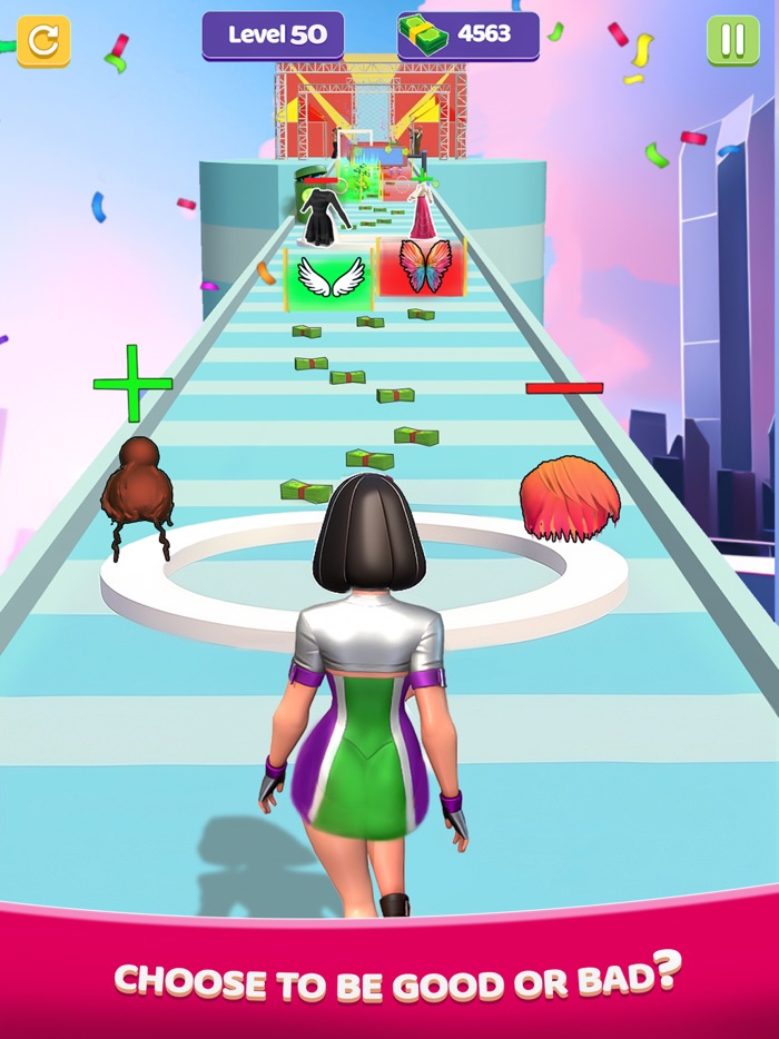 Good Or Bad Girl Fashion Race