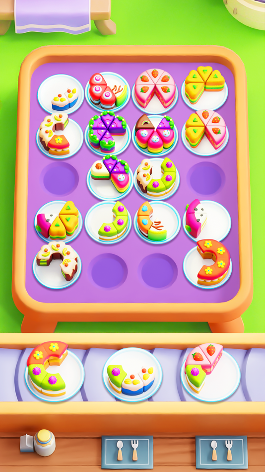 #7. Cake Match: Sort 3D (iOS) Podle: R.G.B. FreezeNova