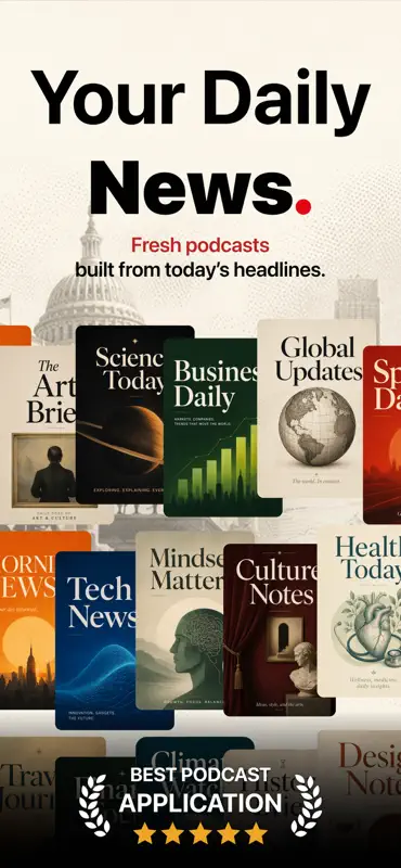 NewsBrief: Podcast Noticias IA screenshot 1 of 6