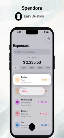 Spendora: Expense Tracker Screenshot 5 of 8